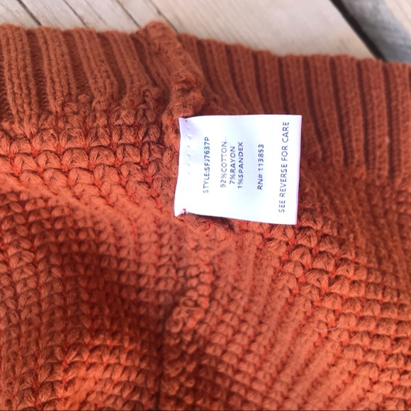 Stitch fix 41hawthorn orange cardigan 2x - Picture 5 of 6